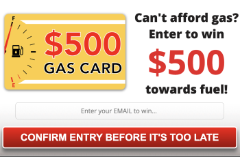 $500 Gas Gift CARD